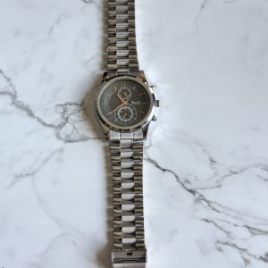 Velocity Chrono Series: Steel Bracelet Chronograph (SS Strap)
